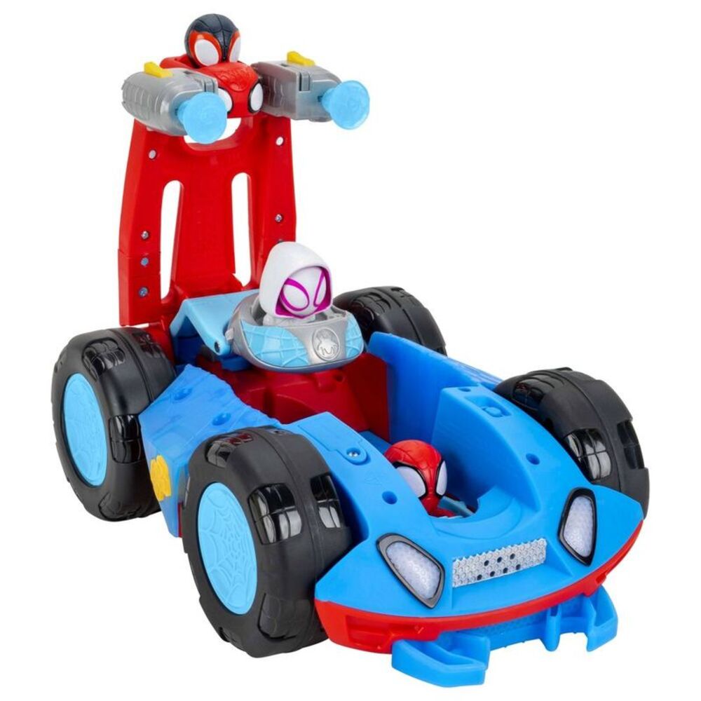Deluxe Feature Team Spidey Flip & Reveal Cruiser Toy Vehicle